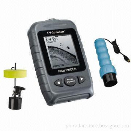 Dot-matrix Fishing Tackle, Helps User Find Out Location and Depth of Fish